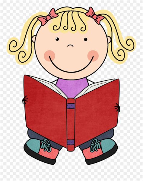 Free Child Reading A Book Clipart, Download Free Child Reading A Book Clipart png images, Free ...