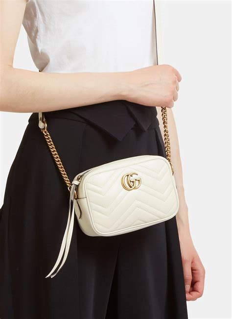 Gucci Marmont White Backpack | Paul Smith