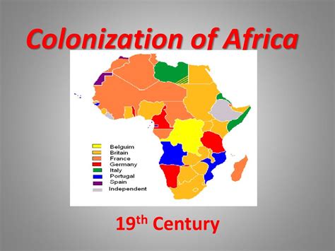 PPT - Colonization of Africa PowerPoint Presentation, free download - ID:3014303