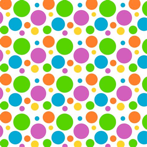 Pink Polka Dots Pattern