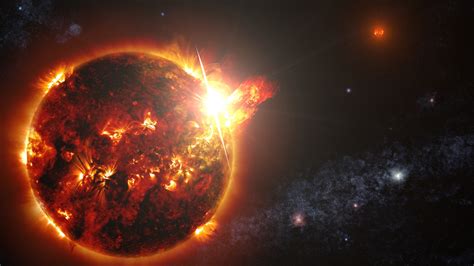 space, Sun, Glowing, Flares Wallpapers HD / Desktop and Mobile Backgrounds