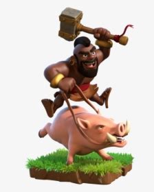 Hog Rider Emote Gif Clipart , Png Download - Clash Royale Emotes Gif, Transparent Png - kindpng