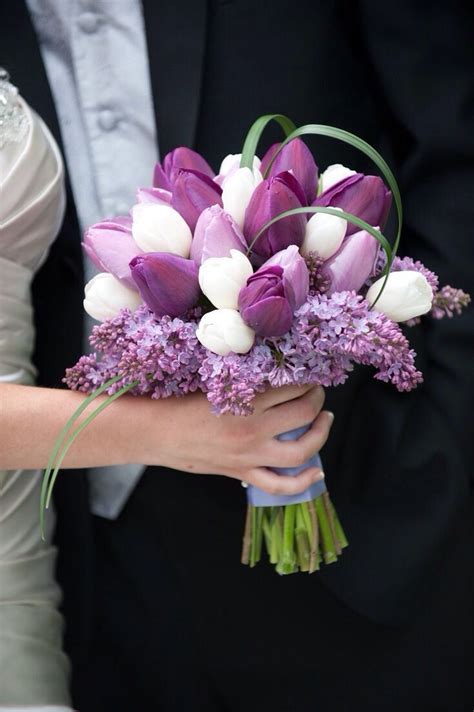 Tulips And Roses Wedding Bouquet | Tulips Flower