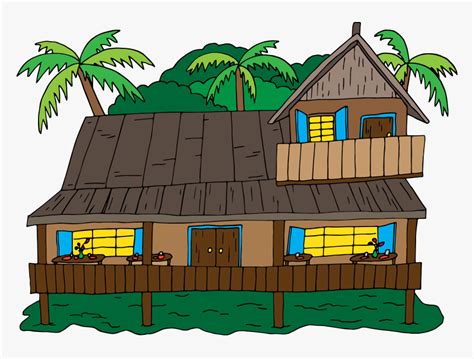 Shack Vector Cartoon - Restaurant Png Cartoon, Transparent Png - kindpng