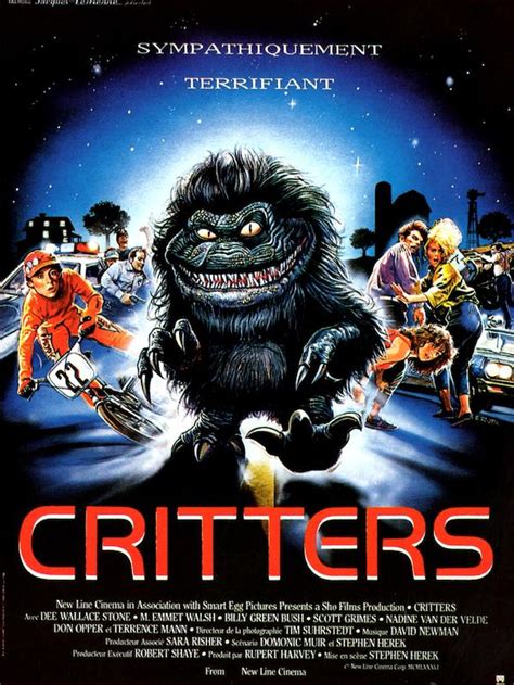 Critters (1986) - Poster FR - 1795*2389px