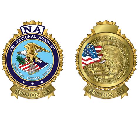 FBI National Academy - Embleholics Custom Challenge Coins | Veteran ...