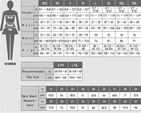 UNIQLO SIZE CHART