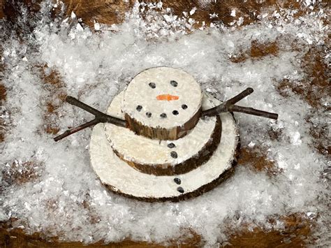 DIY Melting Snowman - The Shabby Tree