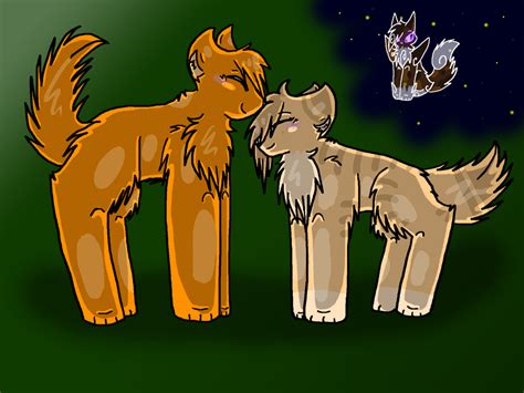 Firestar X Sandstorm by Snowstorm102 on DeviantArt