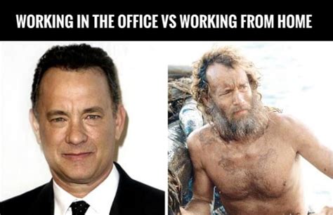 Working in the office vs Working from home : r/memes