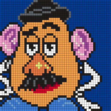 Mr Potato Head Pixel Art