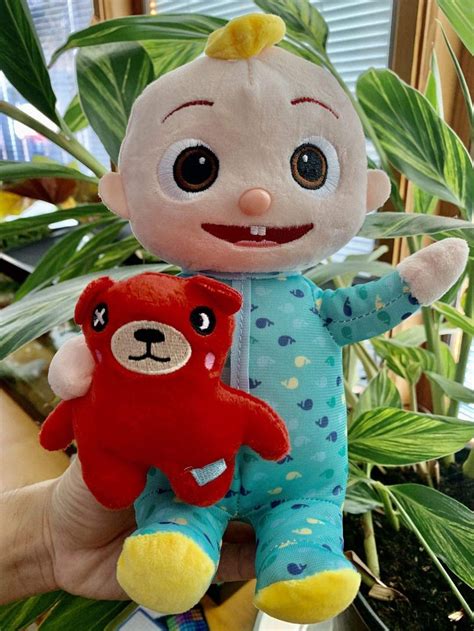 Cocomelon JJ Plush Doll Cocomelon Musical Bedtime with Bear JJ | Etsy