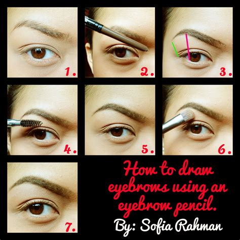 How To Draw Eyebrows With Brow Pencil : Pin By Mallorie Brown On Salón De Belleza | Bodenfwasu