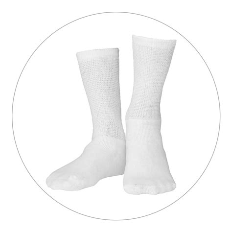 Diabetic Socks Loose Fit Crew Length – TruformStore