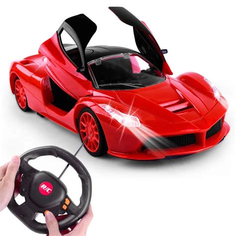 Remote Control Car 1:18 Electric Toys RC Cars Driving Sports Cars 4 Channels Racing Car High ...