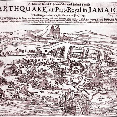 On this day in Jamaican history: Port Royal earthquake - Jamaicans and ...