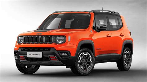 2022 Jeep Renegade Facelift Revealed In Brazil, Previews US Model