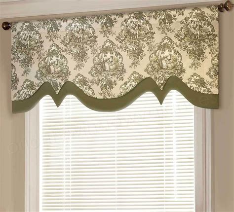 15 Valance Ideas Using Medallion Toile (That Will Inspire You Today) | Valance window treatments ...