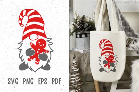 Christmas Gnome Svg Files for Cricut Graphic by GreenWolf Art · Creative Fabrica