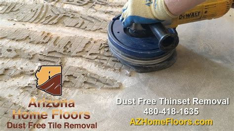 How To Remove Ceramic Tile Thinset From Concrete Floor - Home Alqu