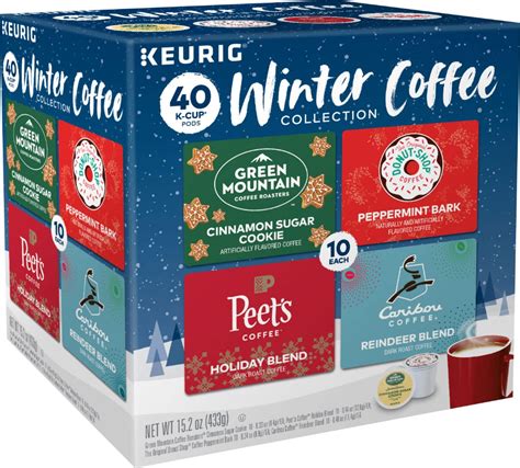 Keurig - Winter Coffee Collection Variety Pack K-Cup Pods (40-Pack ...