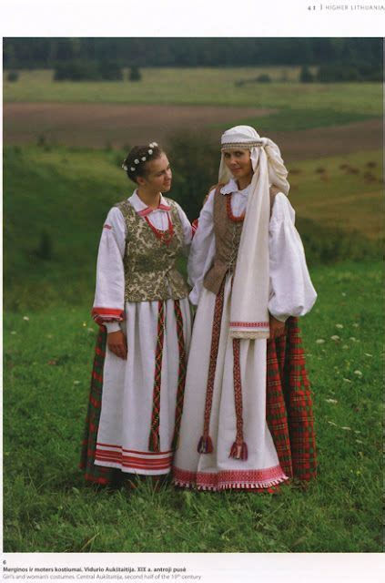 i heart photograph: Lithuanian National Costume | Lithuanian clothing ...