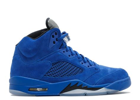 Air Jordan 5 Retro 'Blue Suede' - Air Jordan - 136027 401 - game royal/game royal-black | Flight ...