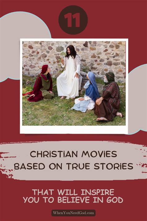 11 Christian Movies Based on True Stories That will Inspire You to Believe in God – When You ...