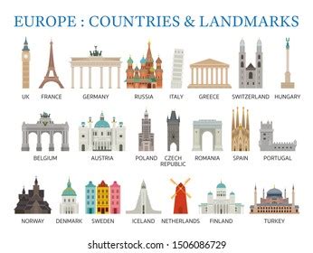 Famous Landmarks In Europe For Kids