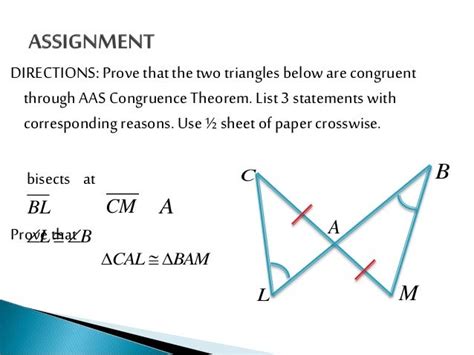 Aas congruence theorem