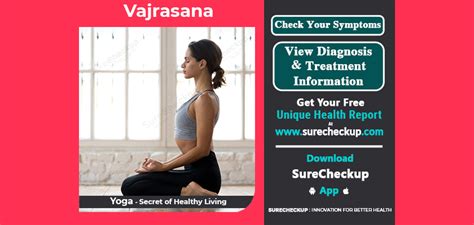 What is Vajrasana, Its Benefits & Precautions - Surecheckup