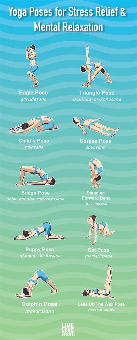 10 Yoga Poses to Reduce Stress, Tension and Promote Mental Relaxation | Easy yoga workouts, How ...