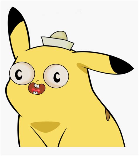 Transparent Funny Faces Png - Pikachu Face, Png Download - kindpng