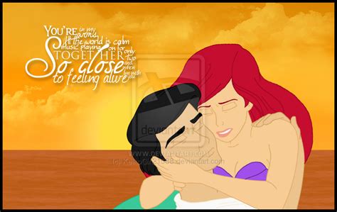 ariel and eric - Ariel and Eric Fan Art (35611459) - Fanpop