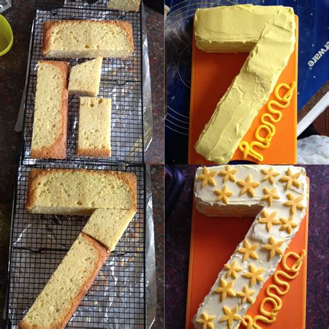 How To Cut A Number 7 Cake | Images and Photos finder