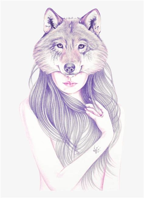 Cool Wolf Drawings In Pencil