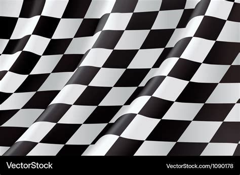 Checkered flag background Royalty Free Vector Image