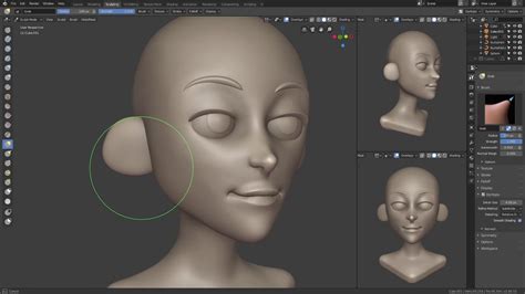 Sculpting Blender