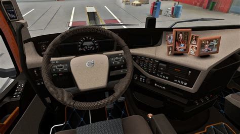 ETS2: Beige Interior Volvo FH16 2012 v 0.9 Interieurs Mod für Eurotruck Simulator 2