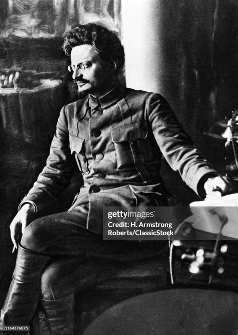 1910s 1918 Leon Trotsky As Commissar Of Army And Navy Head Of Red... News Photo - Getty Images