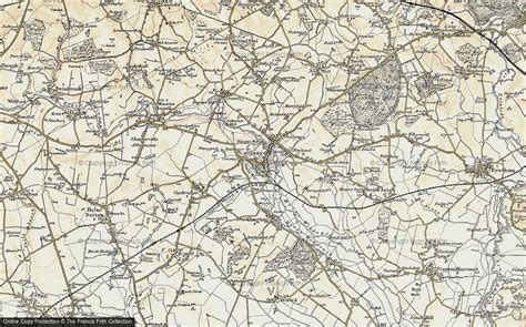 Historic Ordnance Survey Map of Witney, 1898-1899