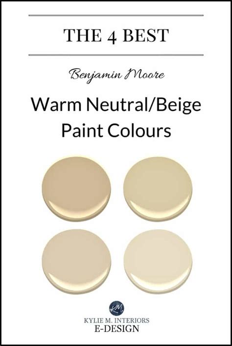 The 4 Best Benjamin Moore Warm Neutral Paint Colours (Undertones)