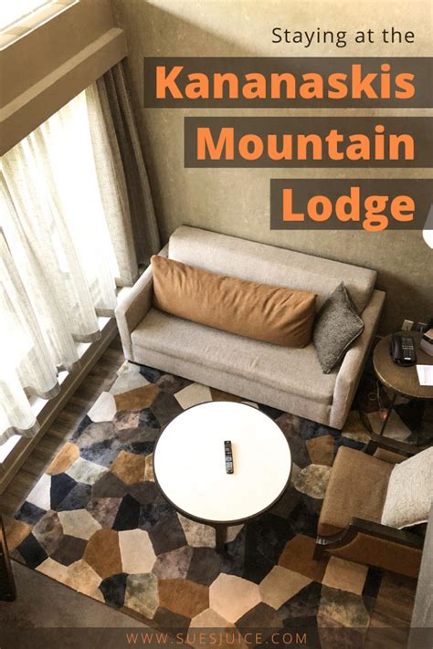 Staying at the Kananaskis Mountain Lodge - Sue's Juice