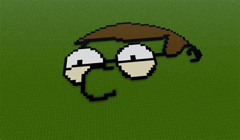 HUGE Peter Griffin Pixel Art Minecraft Project