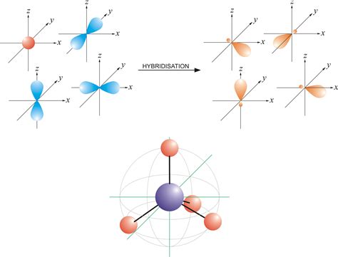 Sp3 hybrid orbital @ Chemistry Dictionary & Glossary