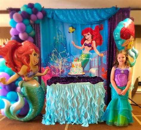 Ariel Birthday Party Ideas | Photo 5 of 11 | Catch My Party