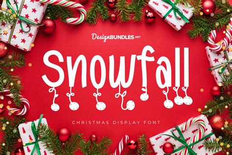 Snowfall - Christmas Font