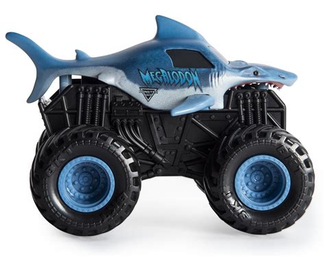 Buy Monster Jam: Rev 'N Roar Truck - Megalodon at Mighty Ape Australia