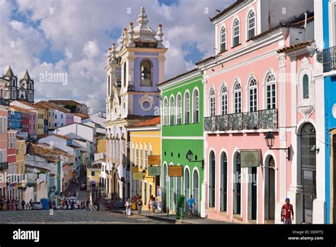 Brazil, Bahia: Historic center Pelourinho in Salvador da Bahia Stock Photo: 60211890 - Alamy