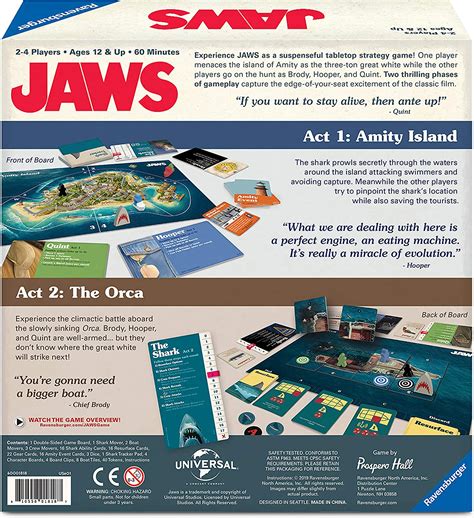 Board Game Review: Jaws | Live for Films